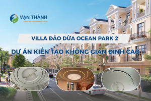 Cửa gió điều hòa âm trần tùy chỉnh AMIV tại Villa Đảo Dừa Ocean Park 2 – Dự án kiến tạo không gian đỉnh cao